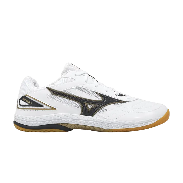 

Кроссовки Mizuno Wave Drive 9 'White Black Gold', белый