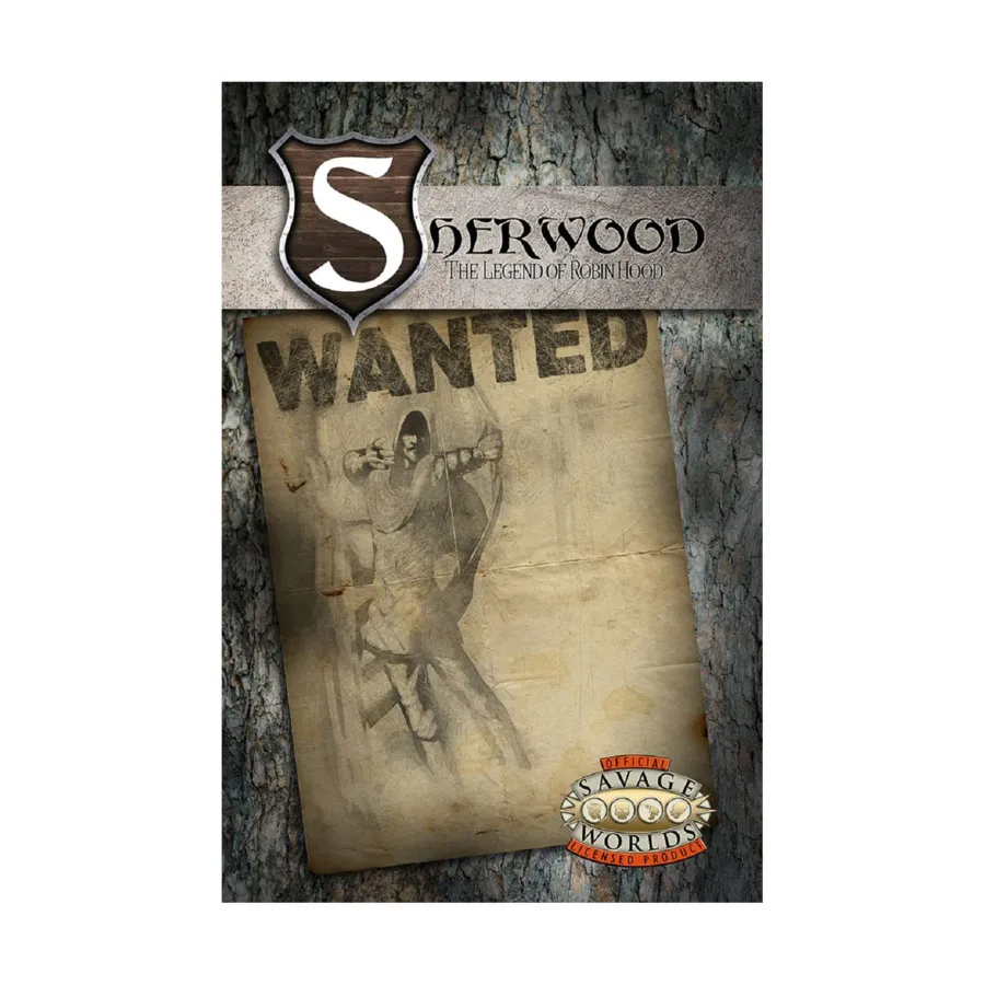 

Sherwood - The Legend of Robin Hood (Savage World Edition), Role Playing Games (Battlefield Press), мягкая обложка