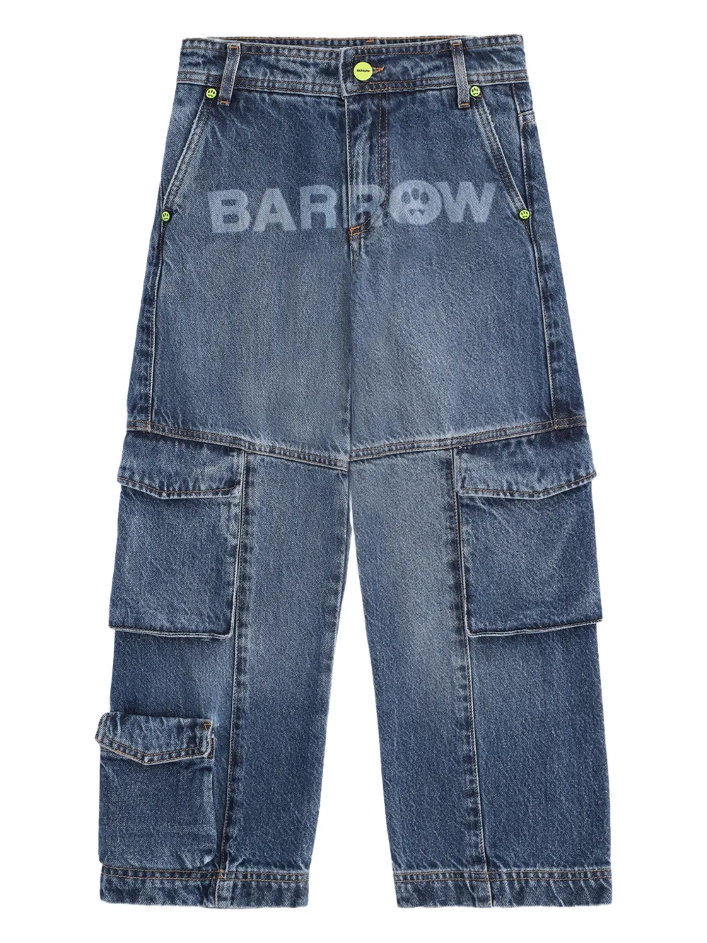 

Джинсы карго с логотипом Barrow kids, синий