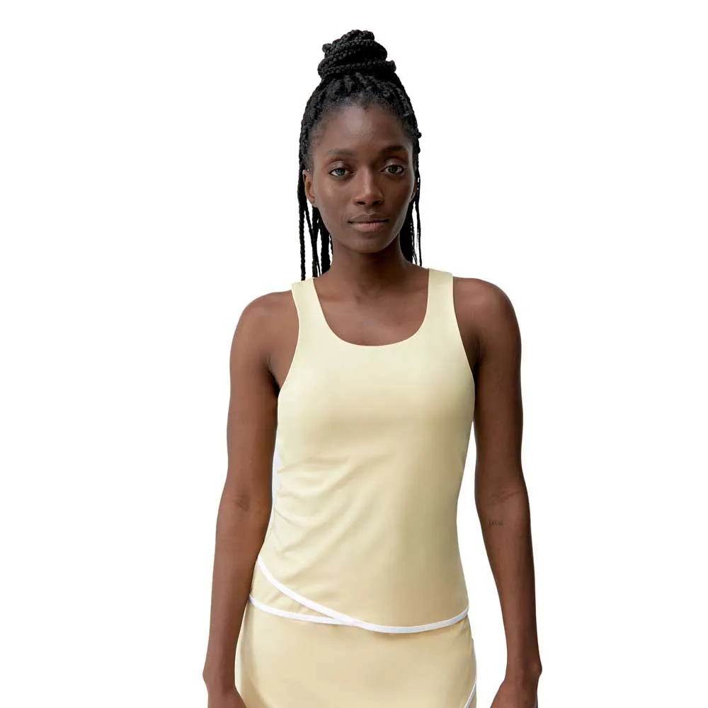 

Футболка без рукавов Born Living Yoga Smash Built-In Bra Medium-High Support, желтый