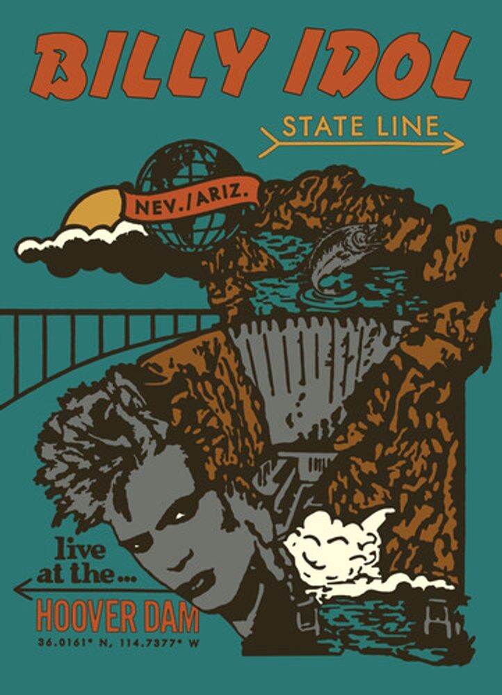 

Диск DVD Billy Idol - State Line: Live At The Hoover Dam