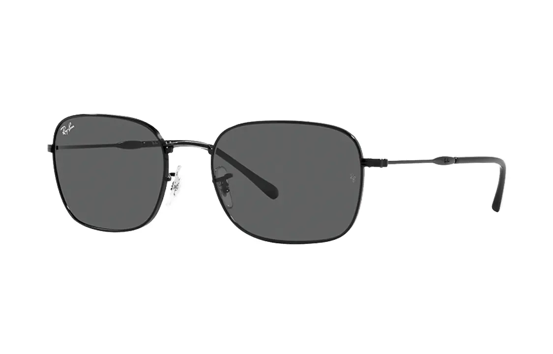 

RayBan Солнцезащитные очки с квадратной оправой, Black