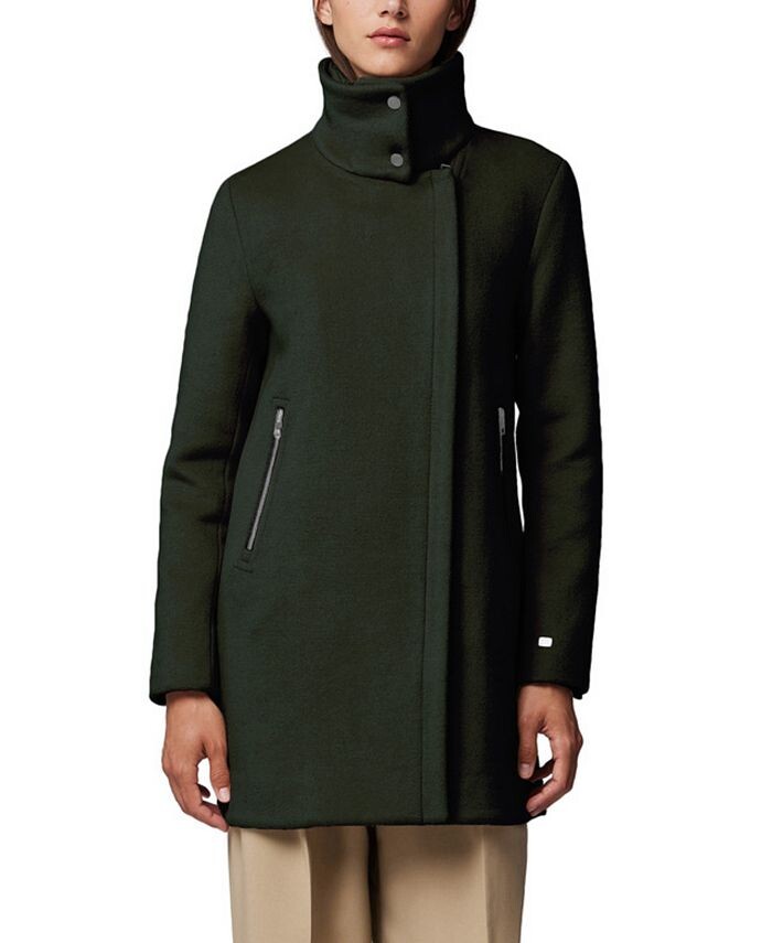 

Женское шерстяное пальто Abbi Soia & Kyo, зеленый