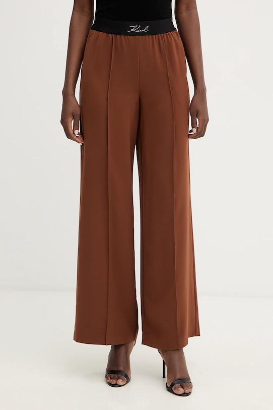 

Брюки Karl Lagerfeld, коричневый