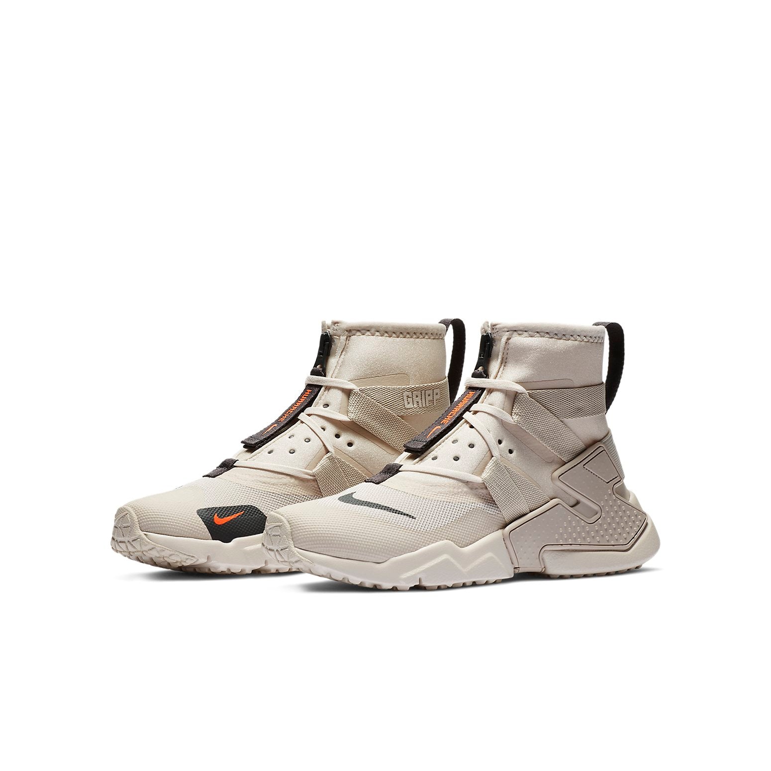 Кроссовки (GS) Nike Air Huarache Gripp Grade School 'Desert Ash' AQ2802-002, белый — фото 3