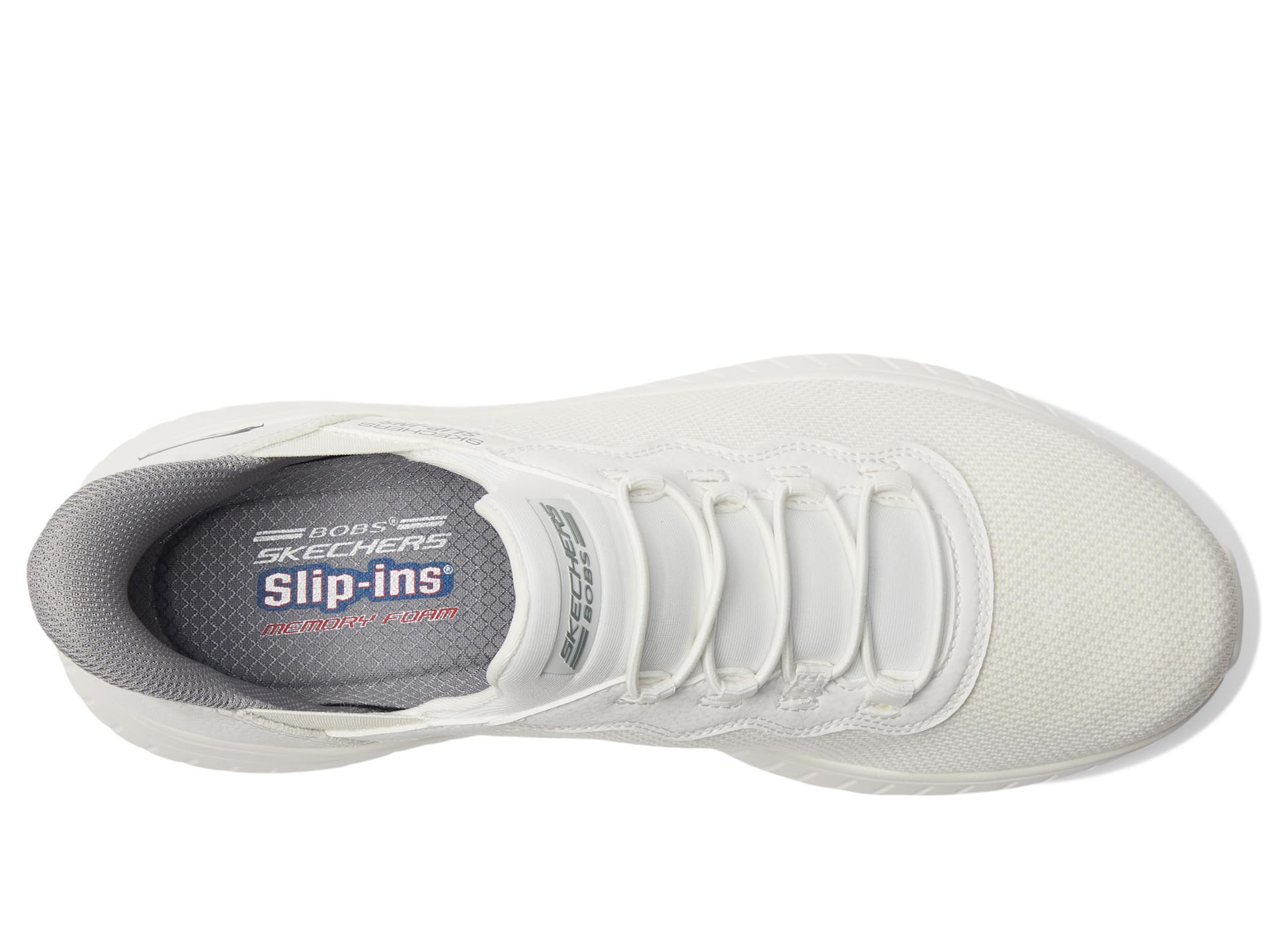 Кроссовки BOBS from SKECHERS Bobs Squad Chaos - Daily Hype Hands Free Slip-Ins, Off White — фото 2