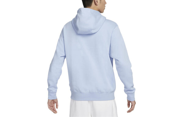Толстовка Nike Sportswear Club Fleece Pullover Hoodie 'Blue', синий — фото 2