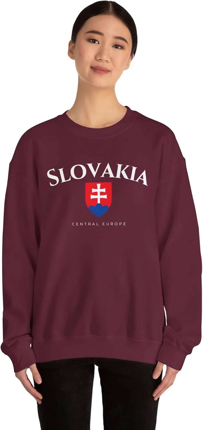 Толстовка Heavy Blend с принтом Slovakia Central Europe — фото 4