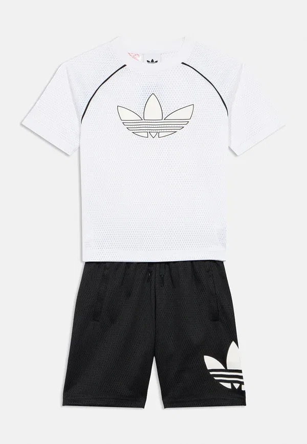 Детский комплект шорт Adidas Originals, белый/черный — фото 3