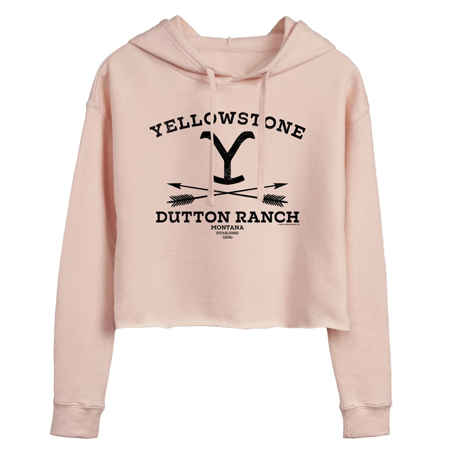 

Укороченная худи с рисунком Arrows Yellowstone "Dutton Ranch" для юниоров Licensed Character