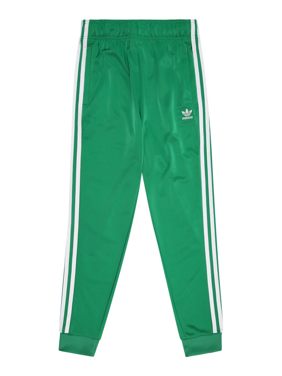 

Зауженные брюки ADIDAS ORIGINALS Adicolor, зеленый