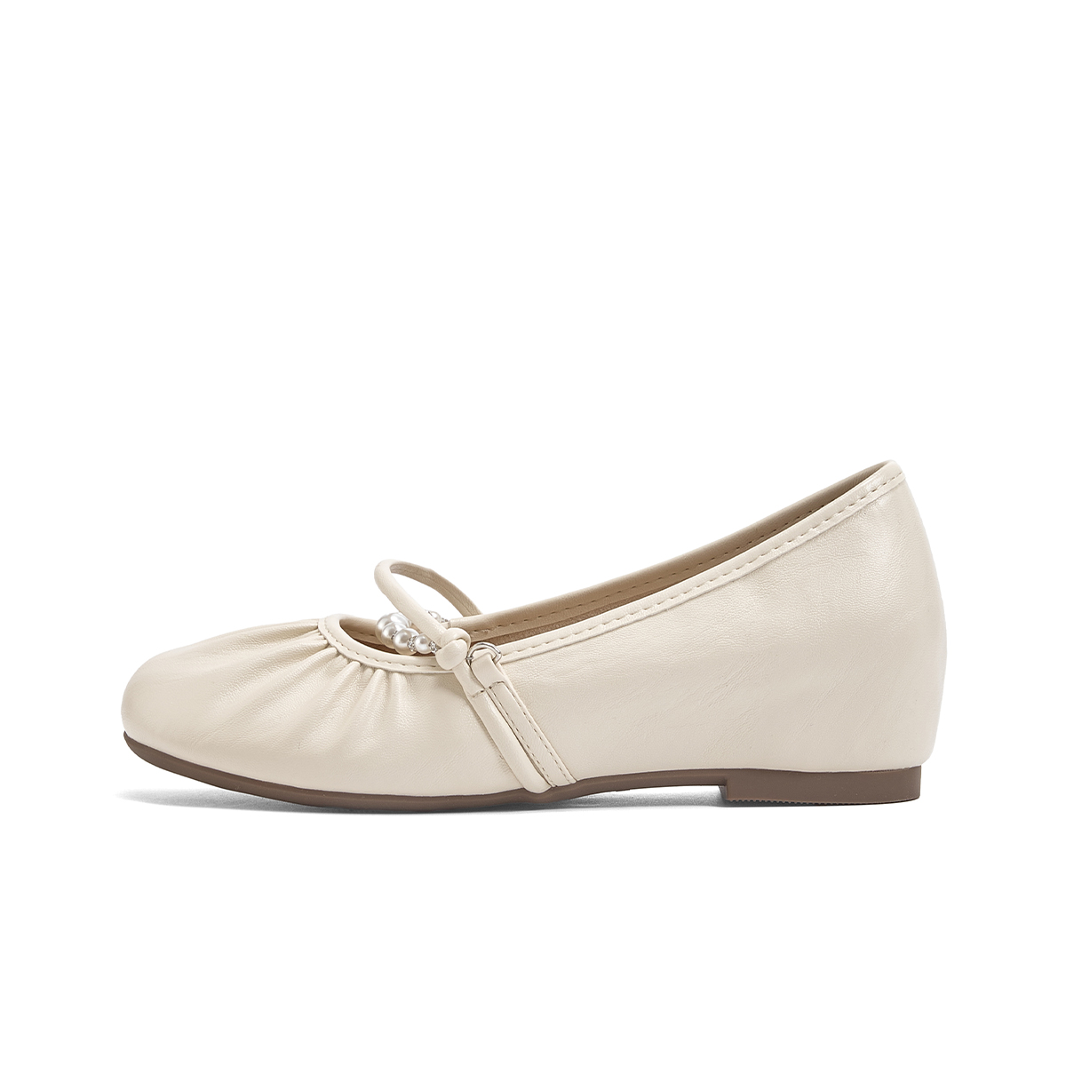 Туфли Мэри Джейн женские Hotwind, Beige