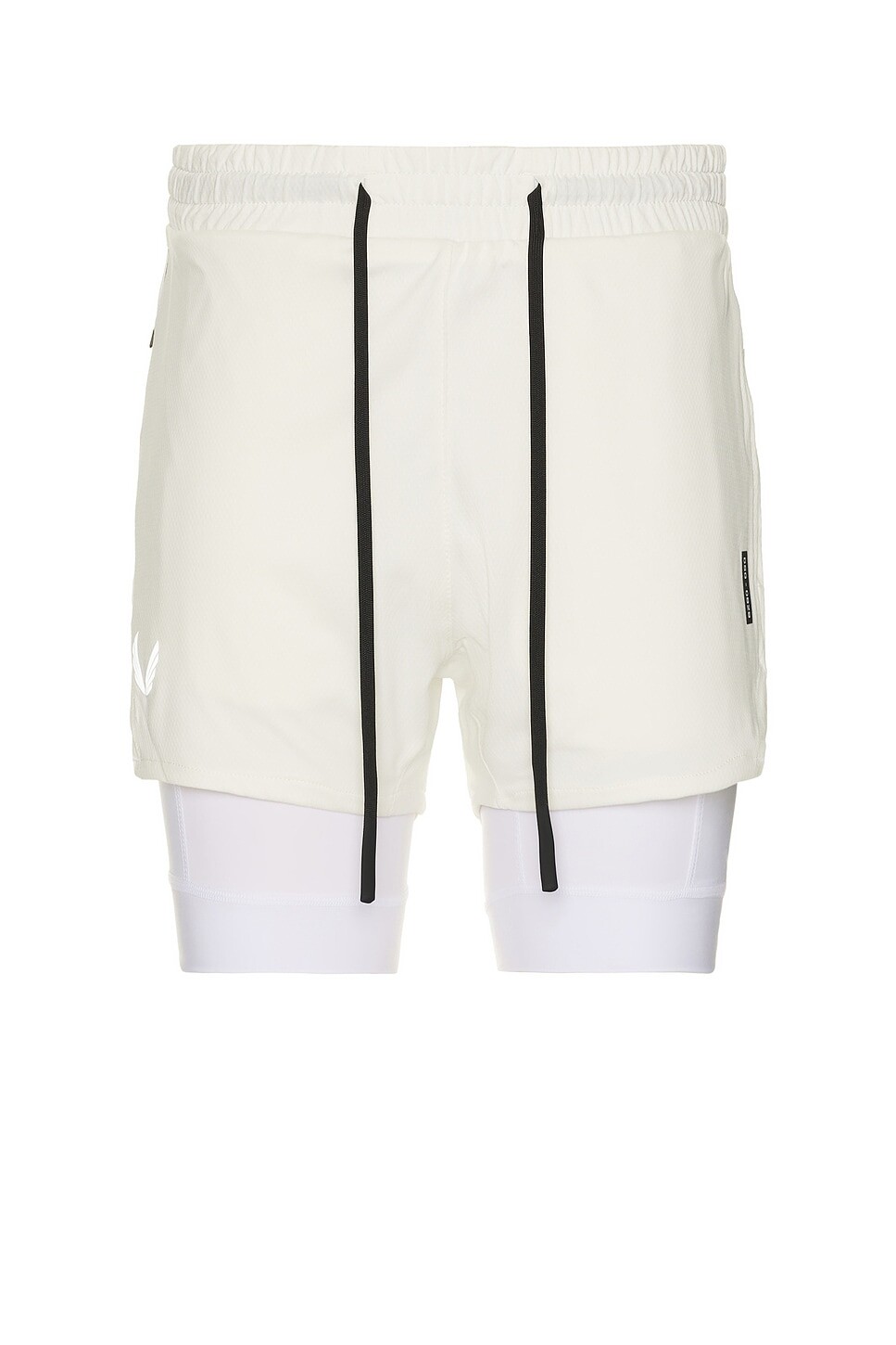 

Шорты мужские Aerosilver 5" Liner Short Asrv, цвет Ivory Cream & White