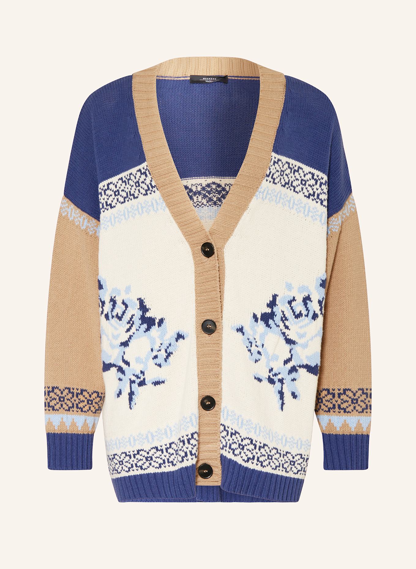 

Кардиган Генри Weekend Max Mara, мультиколор