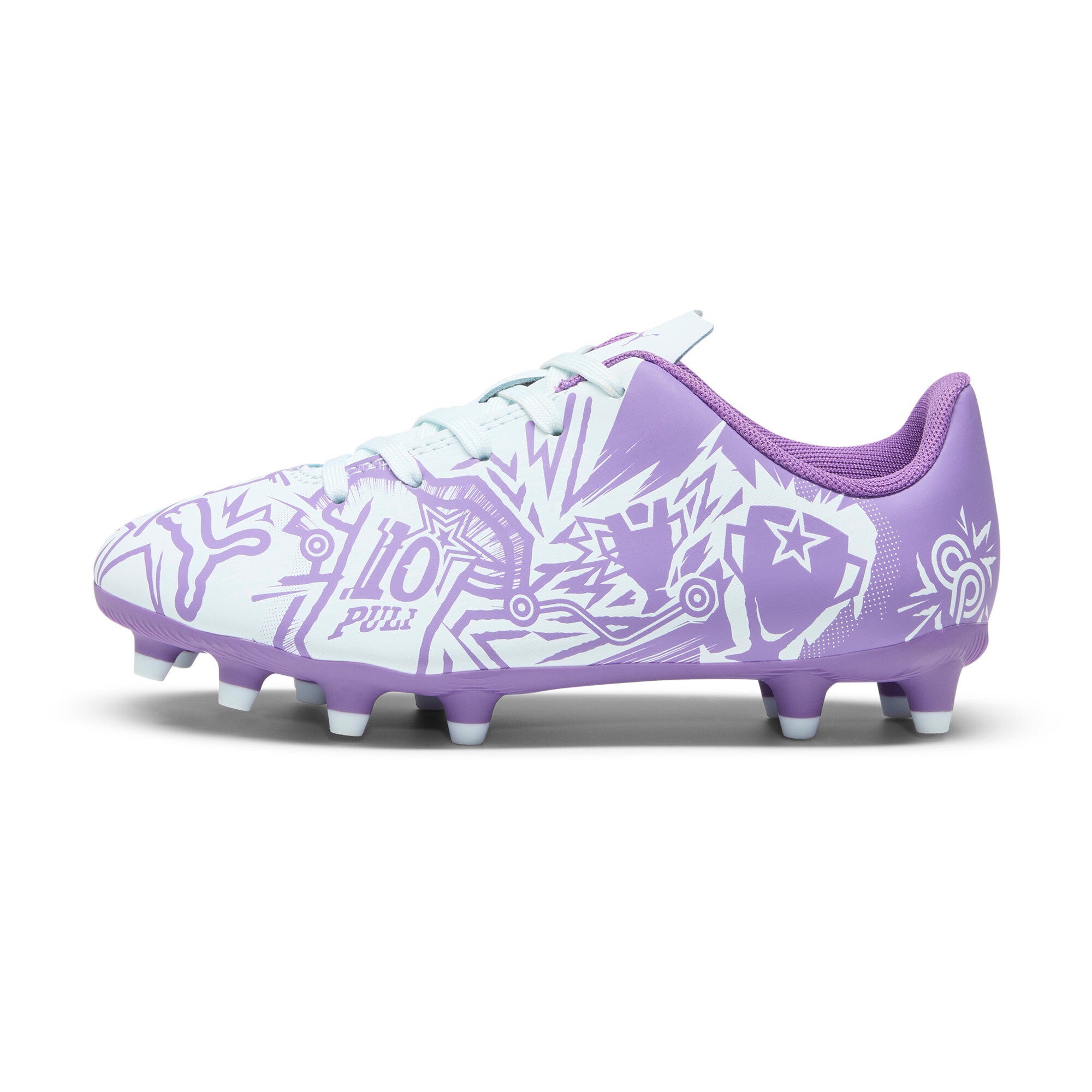

Футбольные бутсы PUMA x CHRISTIAN PULISIC TACTO II для твердого грунта/искусственного грунта, цвет dewdrop/ultraviolet
