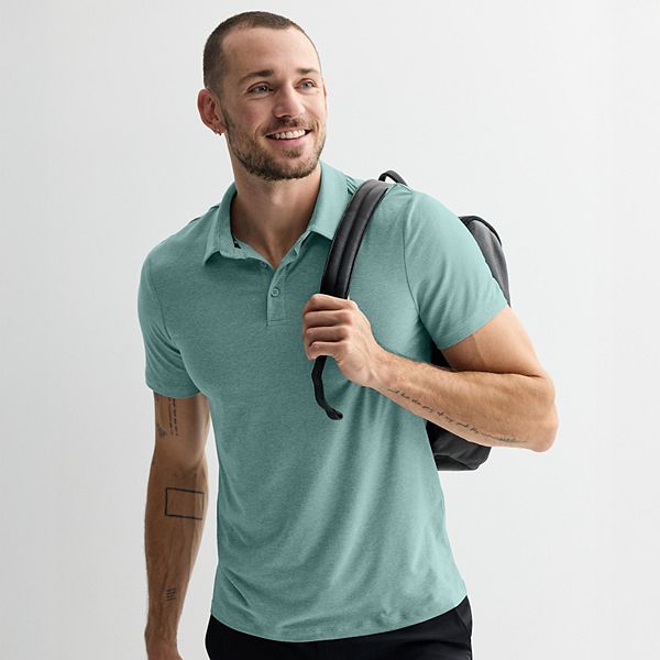 

Мужская роскошная мягкая поло Wander Flx, Zapata Blue