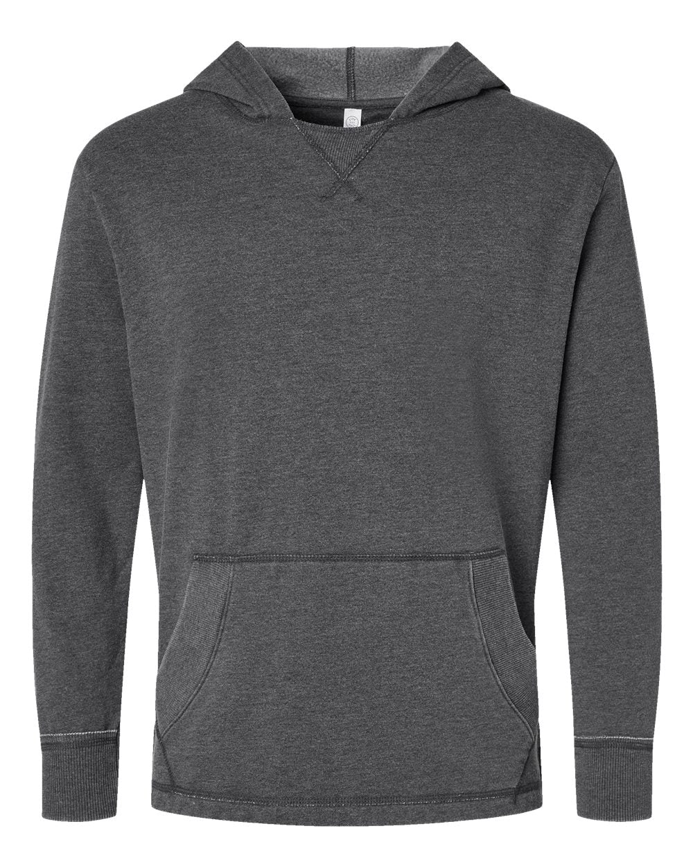 

Мужская винтажная флисовая толстовка с капюшоном LAT, цвет washed black