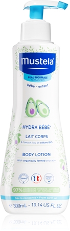 

Увлажняющее молочко для тела для детской кожи Mustela Bébé Hydra Bébé, 300 ml