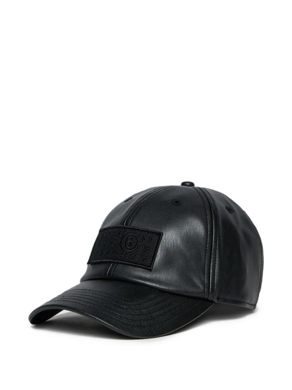 

Кепка с аппликацией MM6 Maison Margiela Kids, черный