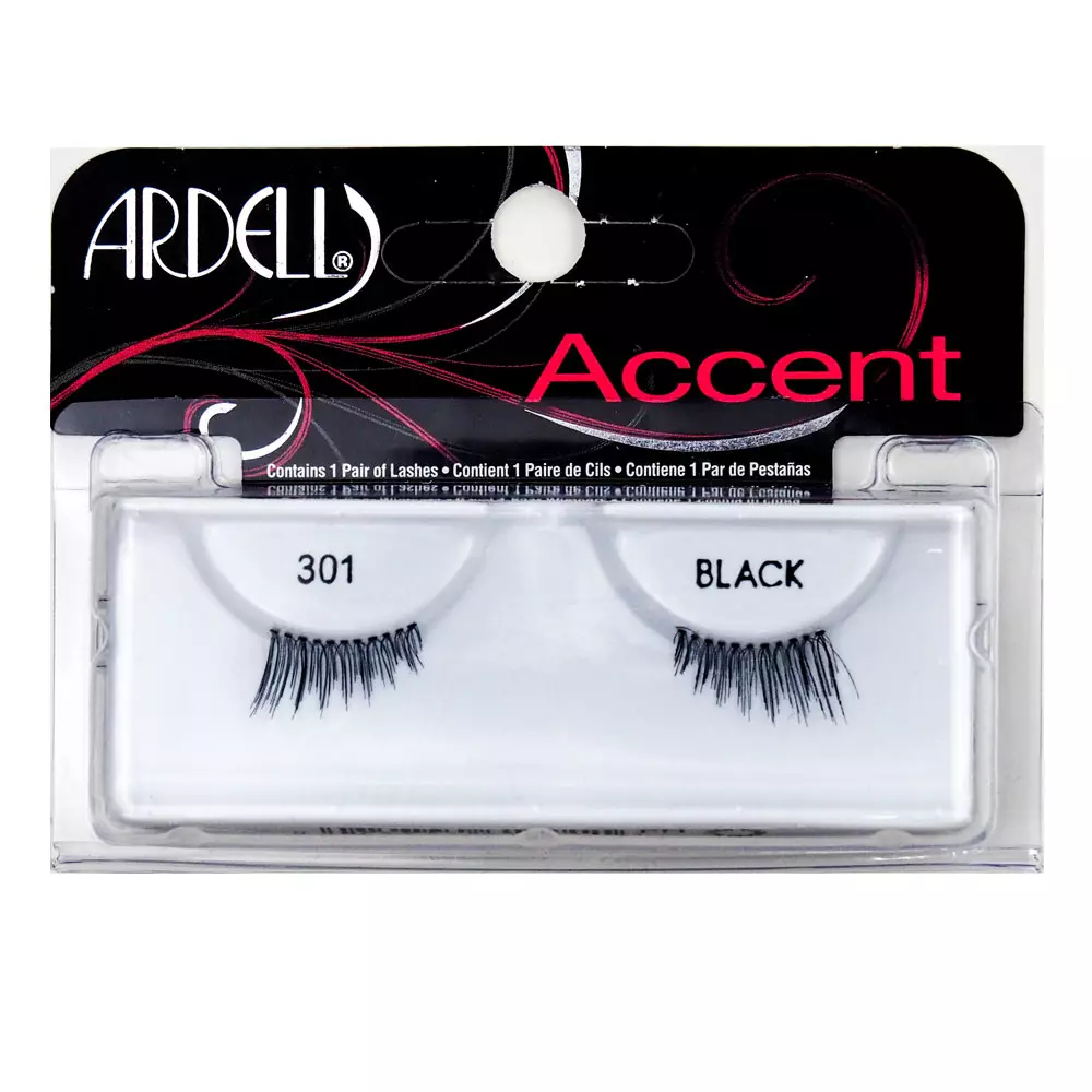 

Накладные ресницы Accent Pestañas #301-Black Ardell, 1 шт