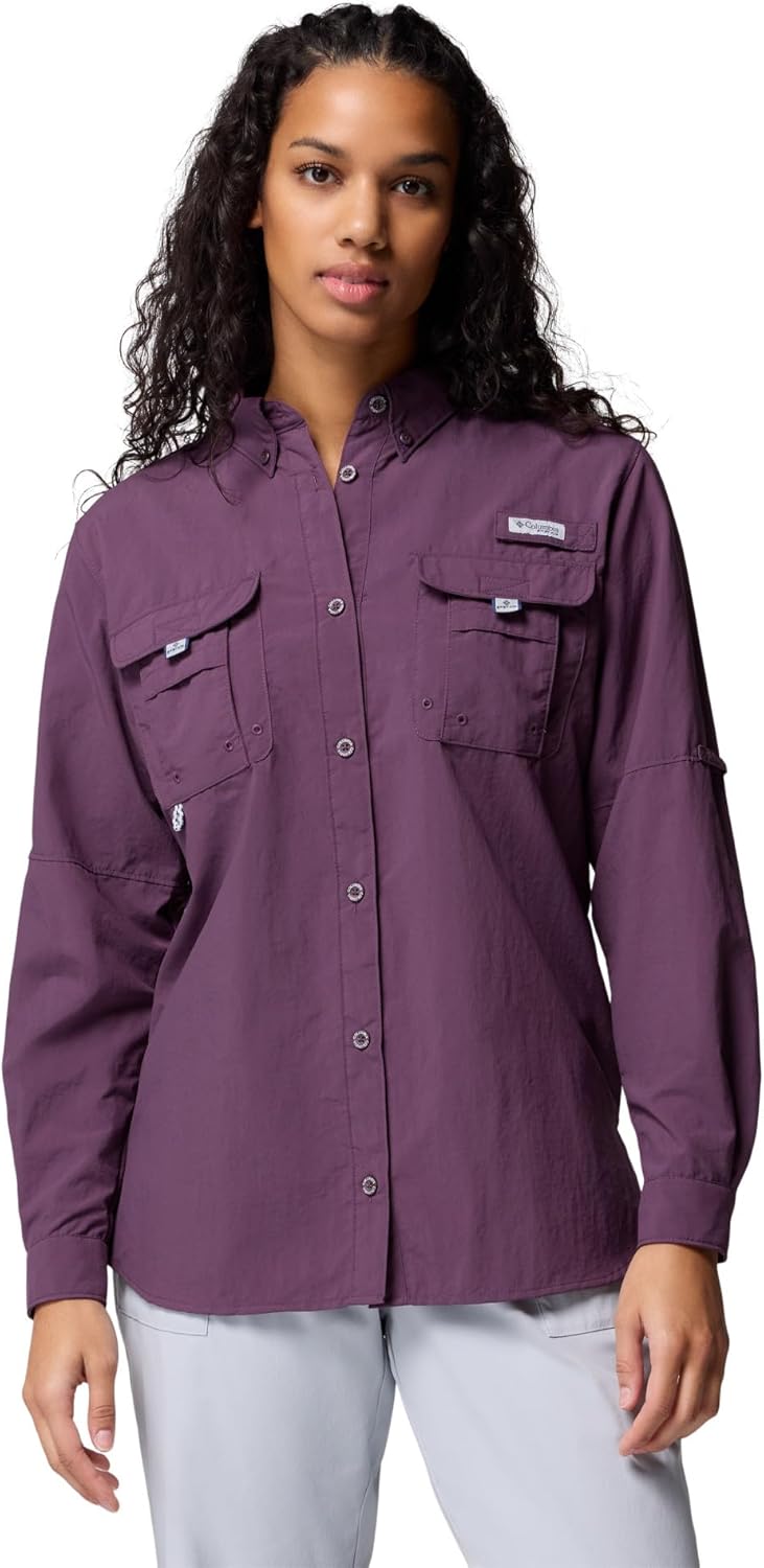 

Женская рубашка Columbia Bahama II с длинным рукавом, Dusty Purple