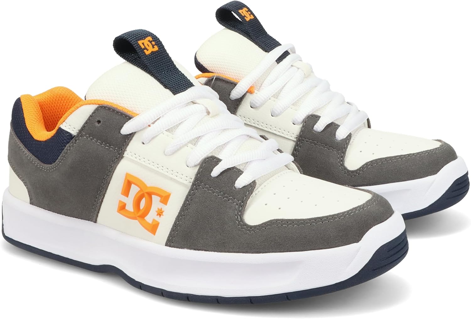 

Мужские повседневные кроссовки DC Heathrow Dc Shoes, белый/оранжевый/серый/светло-белый