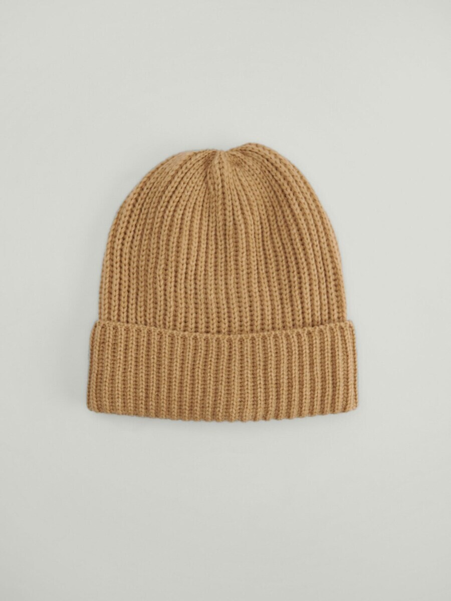 

Шапка NA-KD Beanie, кэмел
