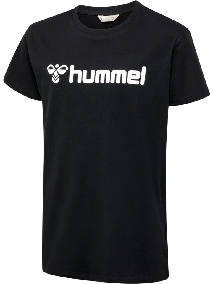 

Футболка Hmlgo 2.0 Logo T-Shirt S/S Kids черного цвета Hummel