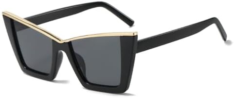 

Винтажные солнцезащитные очки «кошачий глаз» для женщин, защита от УФ-излучения UV400, модные ретро-солнцезащитные очки для мужчин, одежда для активного отдыха MTZJH, C1