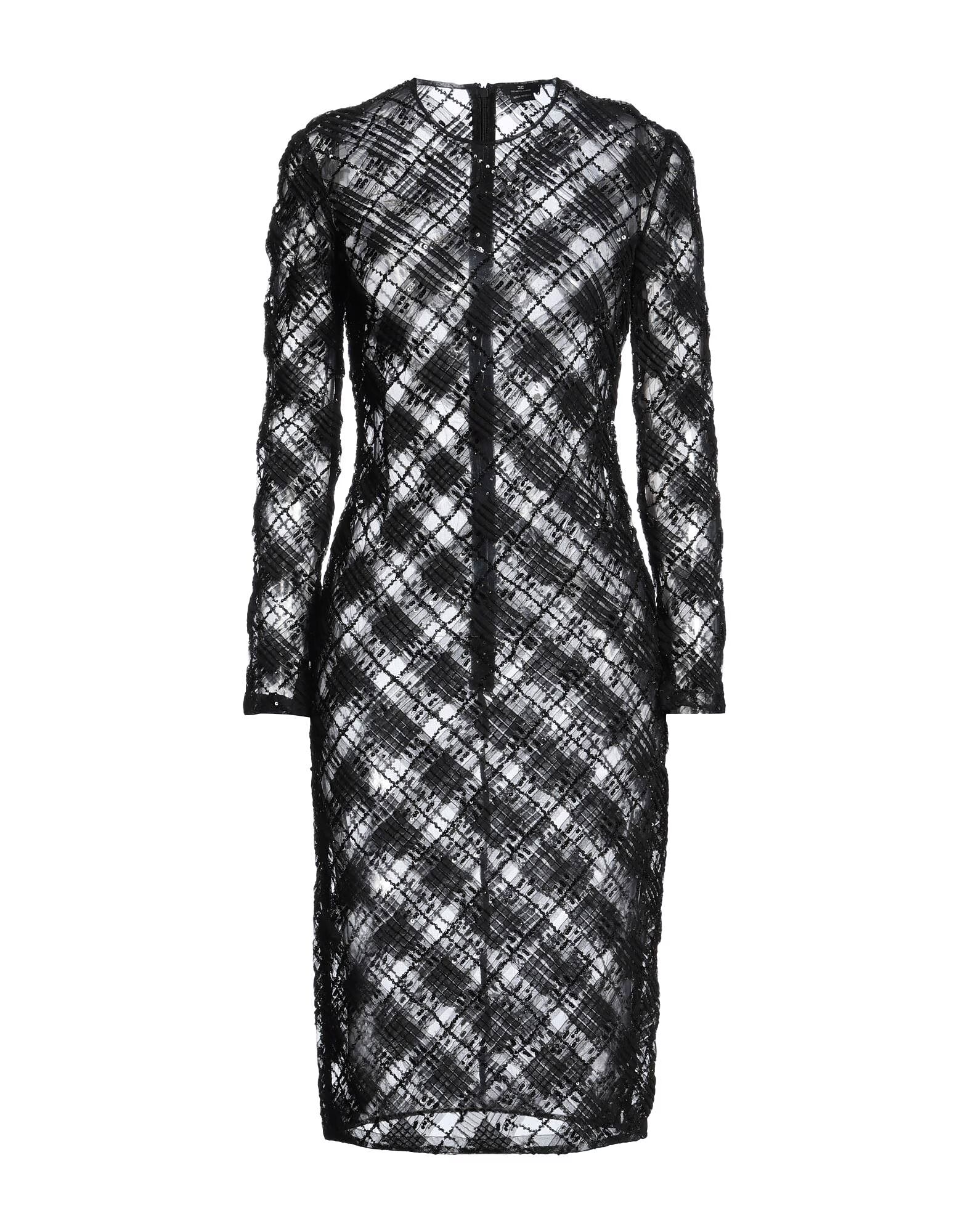 

Платье миди Elisabetta Franchi, черный