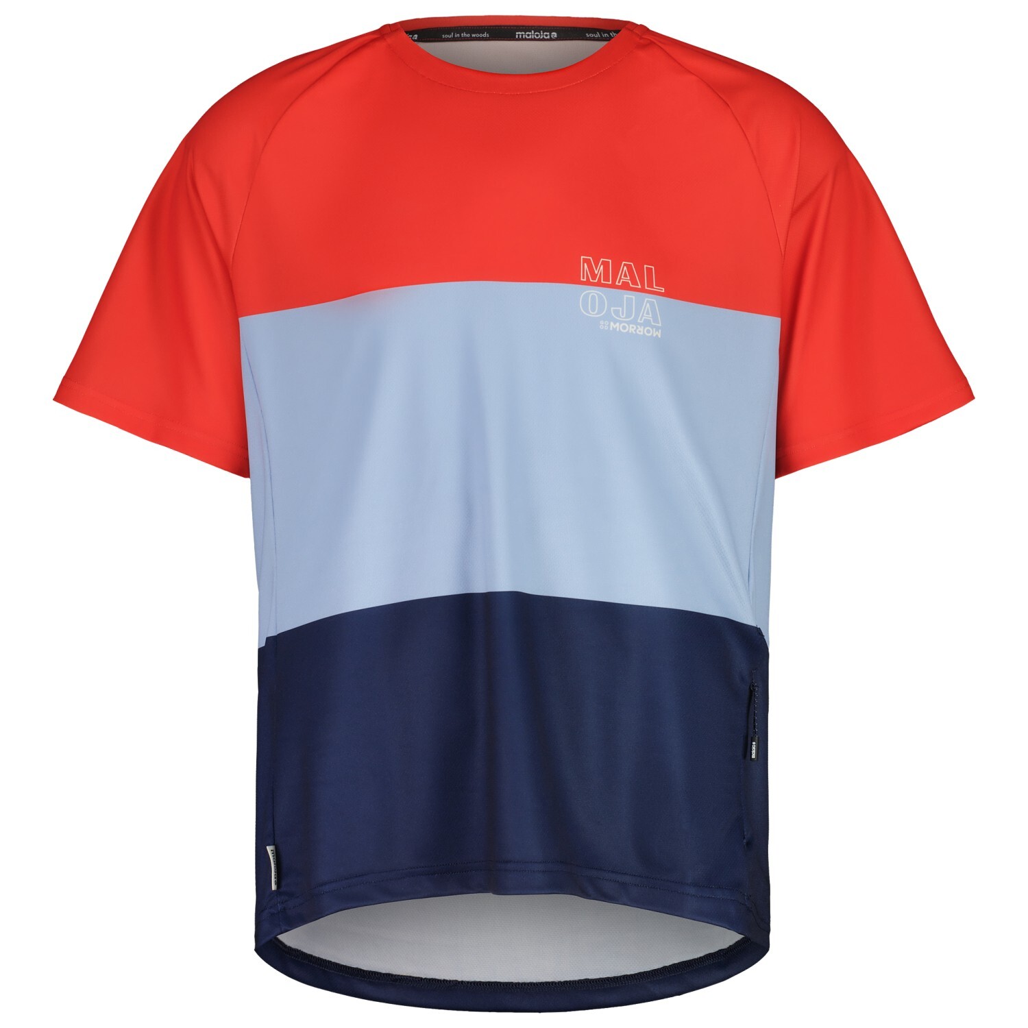 

Функциональная рубашка Maloja BarettiM Multi, цвет Fire Red Multi