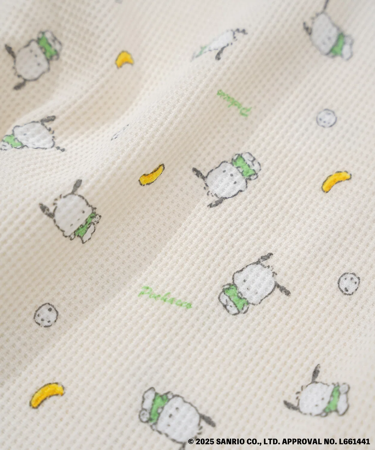Детский комплект пижамы Fruit of the Loom Sanrio персонажи, саксо-синий — фото 3