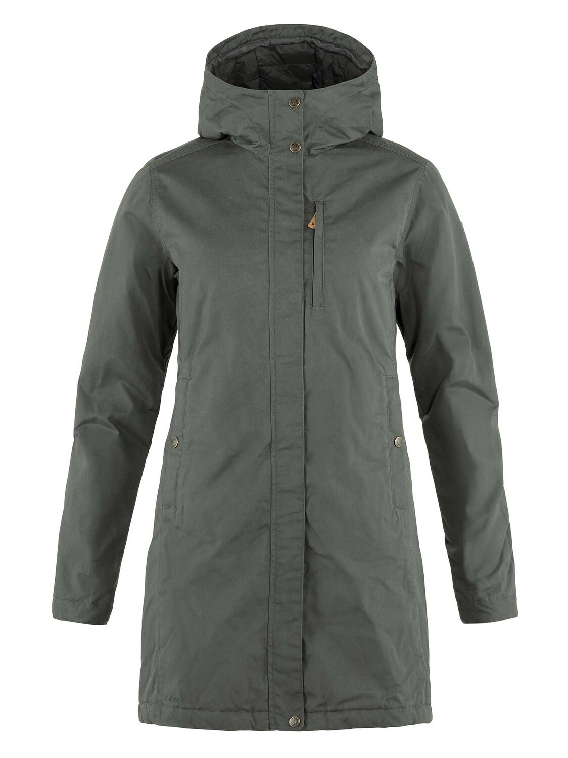

Куртка Fjallraven Kiruna Padded Parka W, серый