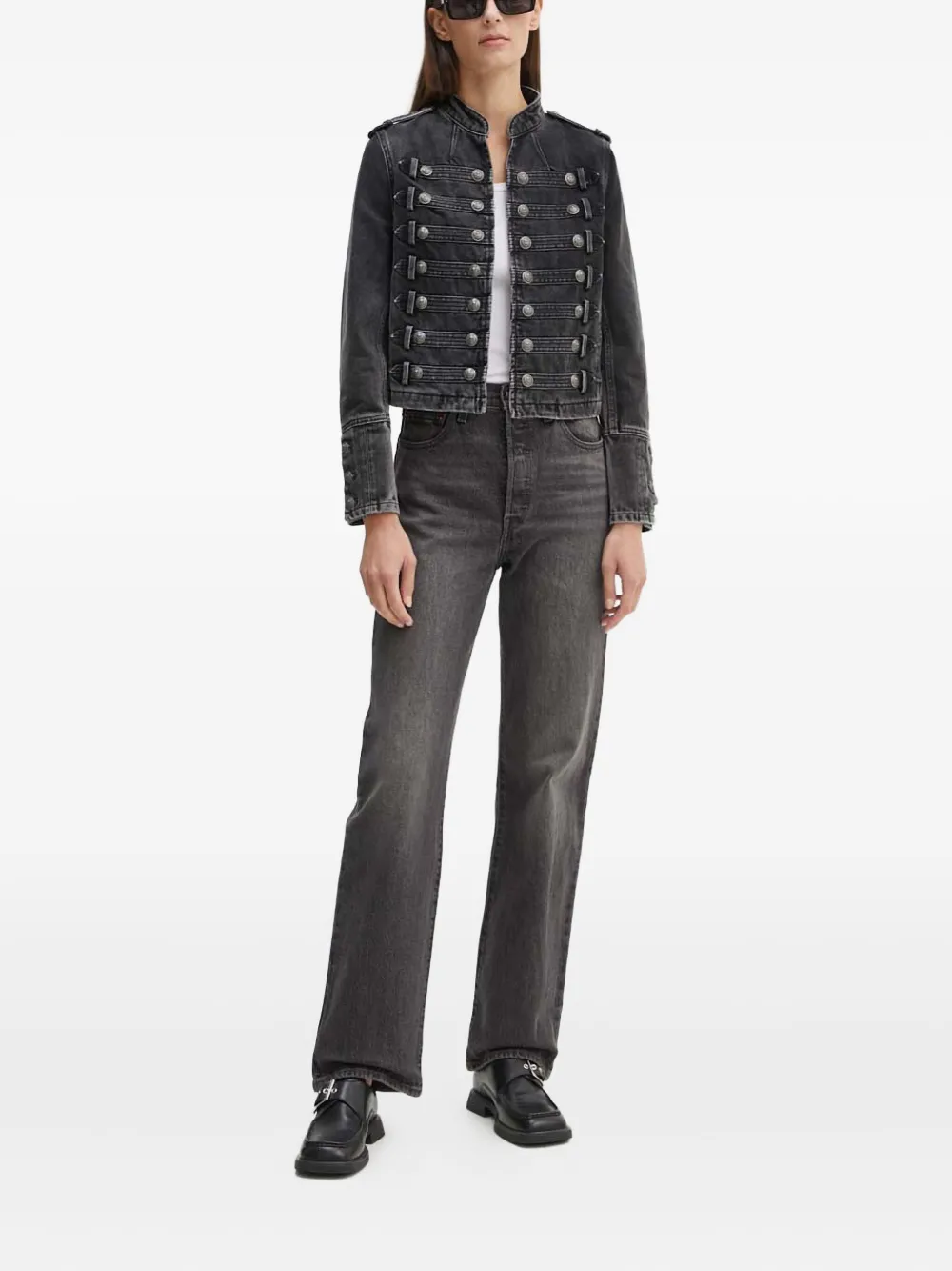 

Джинсы Ribcage полной длины Levi'S, черный