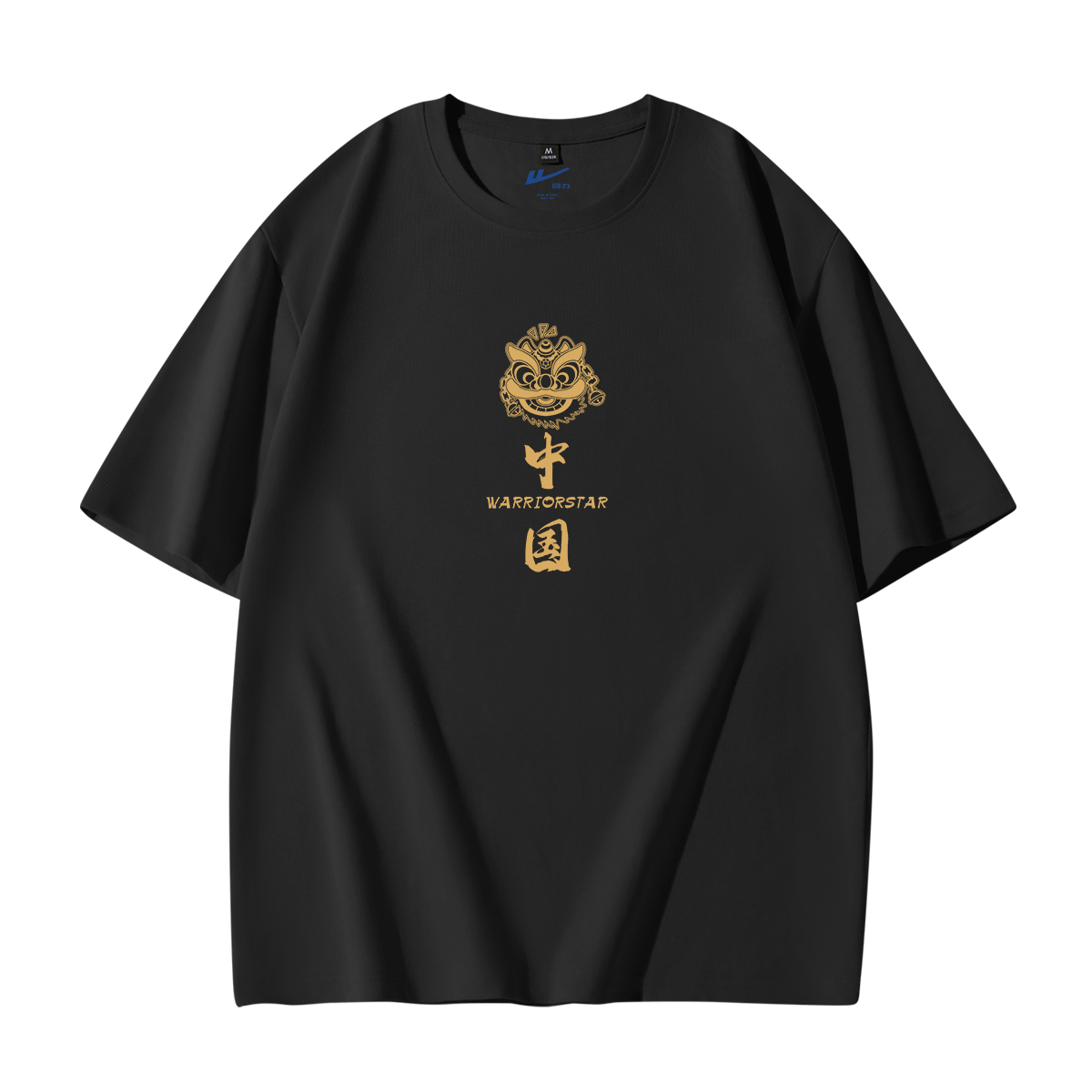 

Футболка Warrior с рукавом дроп-шиплоудер, мужская, аква-зеленая