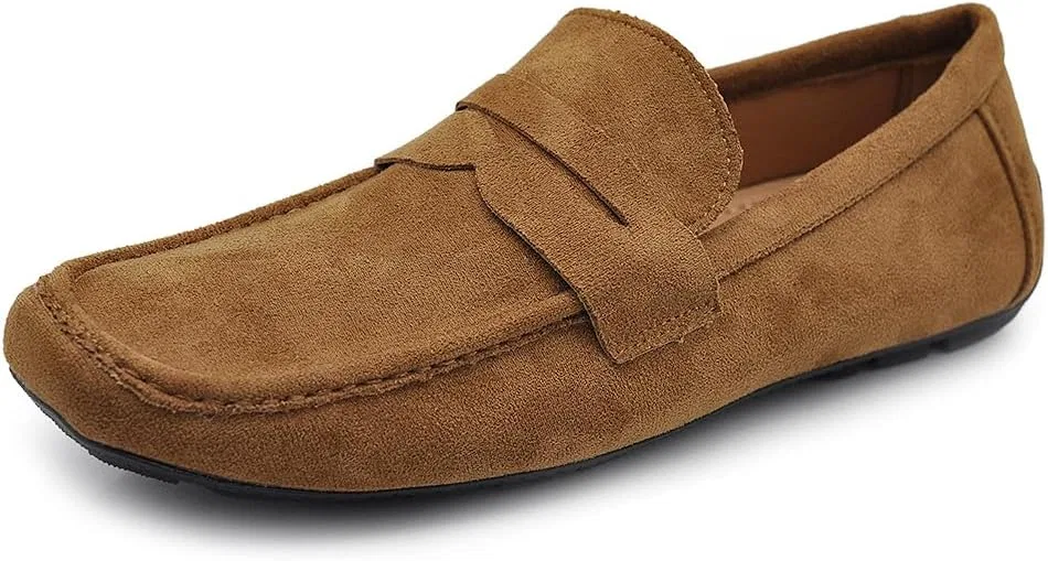 Мужские повседневные лоферы из замши, 219 Camel IF