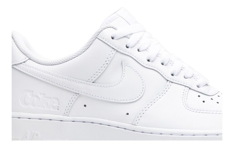 Кроссовки Nike Diamond Supply Co. x Coca-Cola x Air Force 1 Low 'Coke White', белый — фото 2