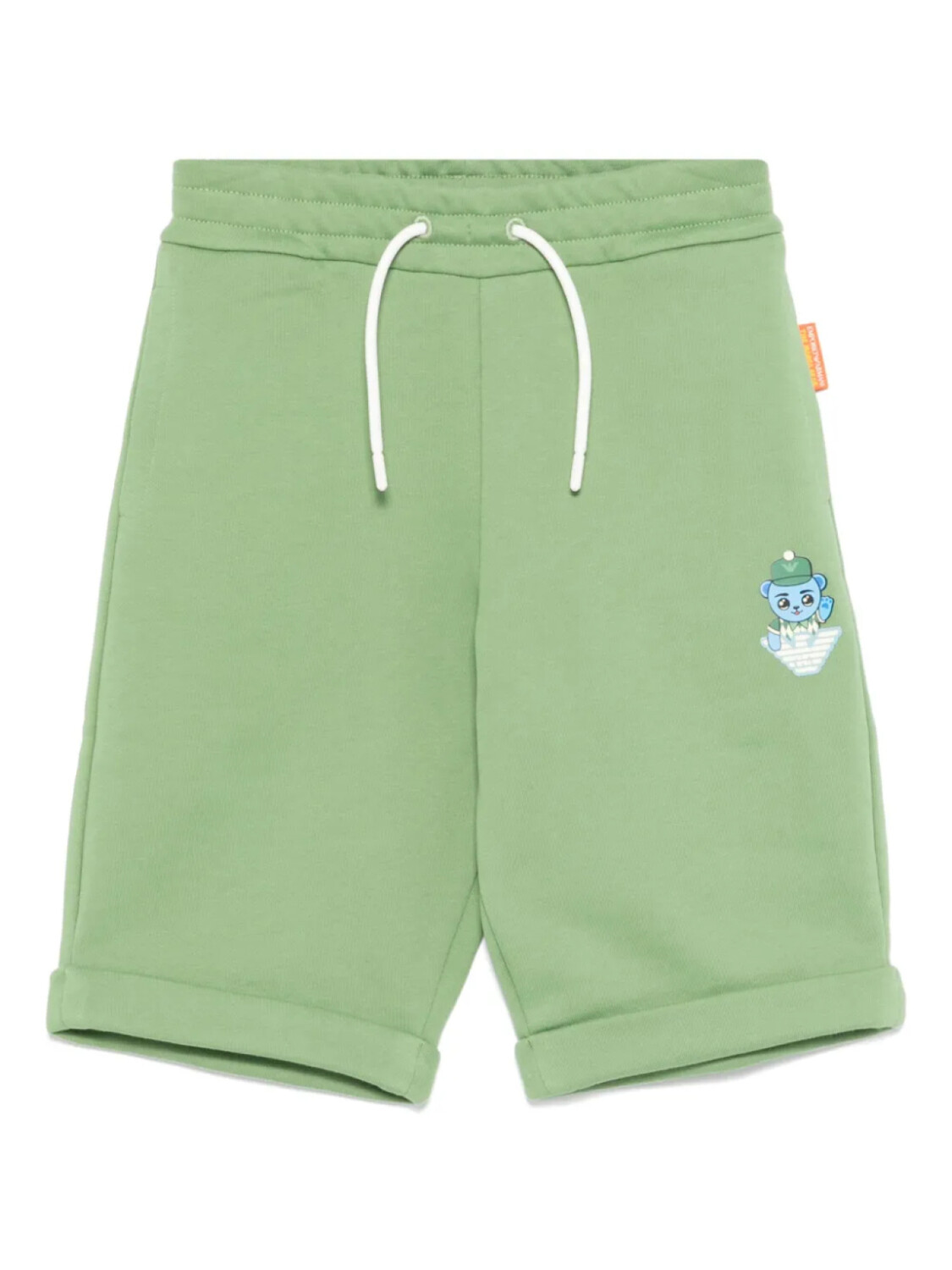 

Emporio Armani Kids шорты Manga Bear Crew, зеленый
