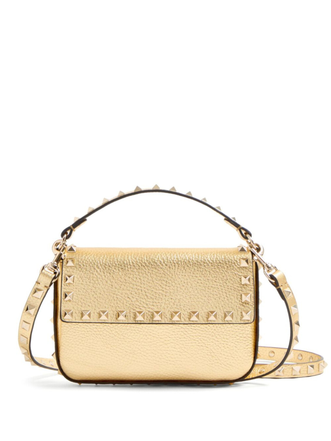

Valentino Garavani мини-сумка Rockstud, золотой