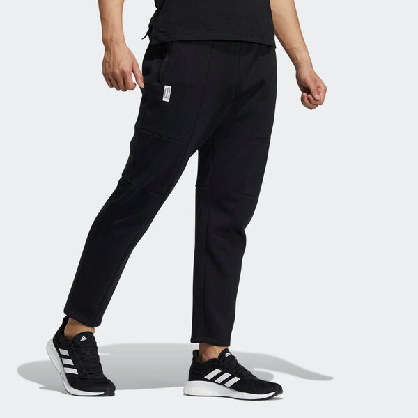 Спортивные штаны Men's adidas Wj Kn Warm Pnt Small Logo Sports Pants/Trousers/Joggers Black, черный — фото 4