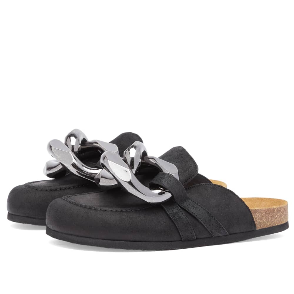 

Лоферы с цепочкой JW Anderson, черный