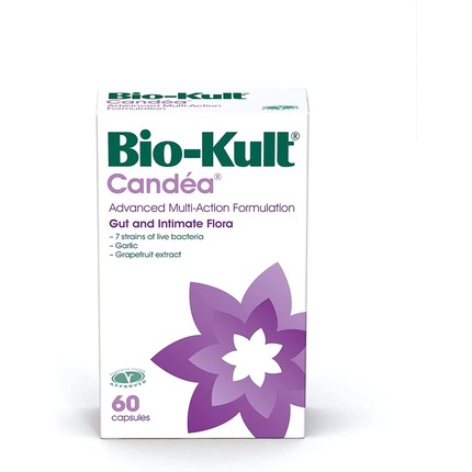 

Candéa Advanced Live Bacterial Formula для интимной флоры с чесноком и экстрактом грейпфрута 60 капсул Bio-Kult