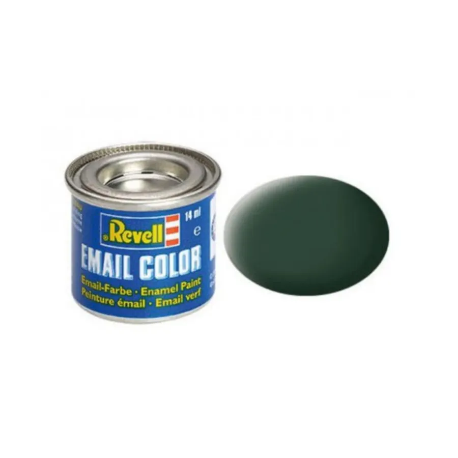 

Темно-зеленый матовый, Paints - Email Color (Revell)