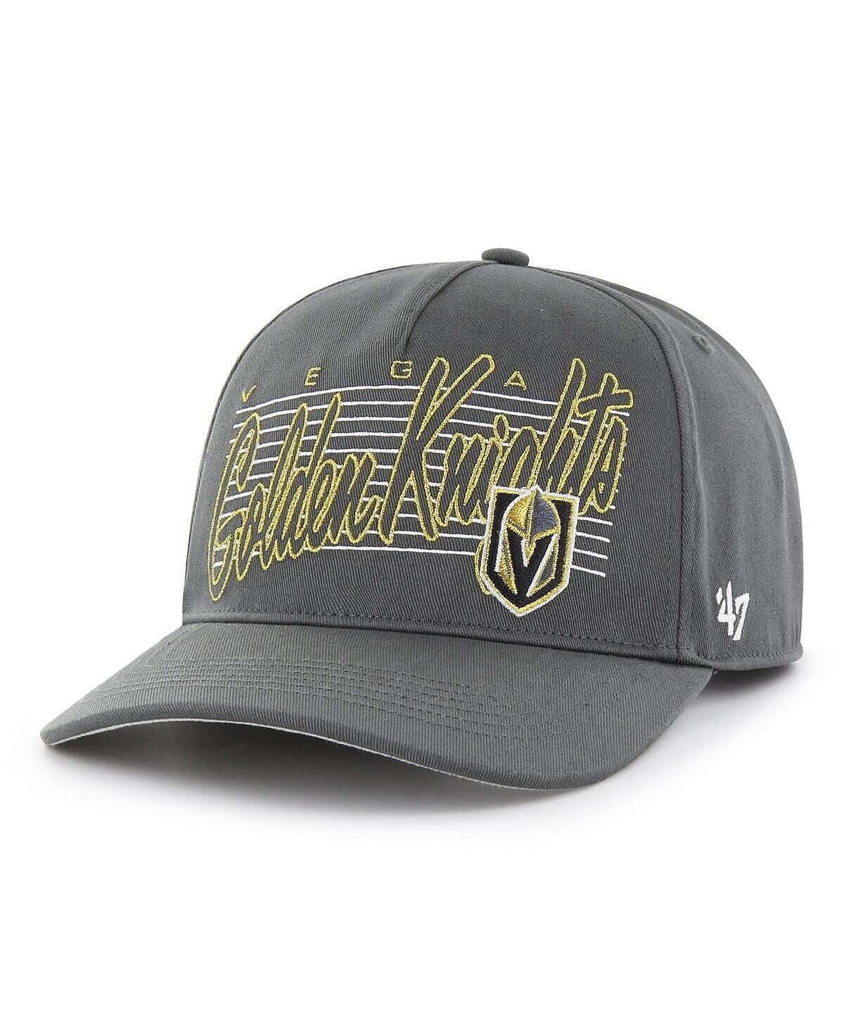 

Мужская темно-серая кепка Vegas Golden Knights Marquee Hitch Snapback '47 Brand