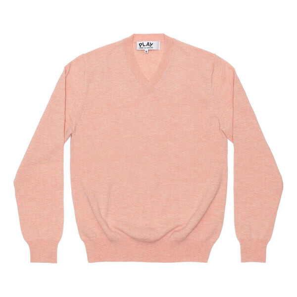 

Свитер v-neck pullover sleeve heart 'pink' Comme Des Garcons Play, розовый