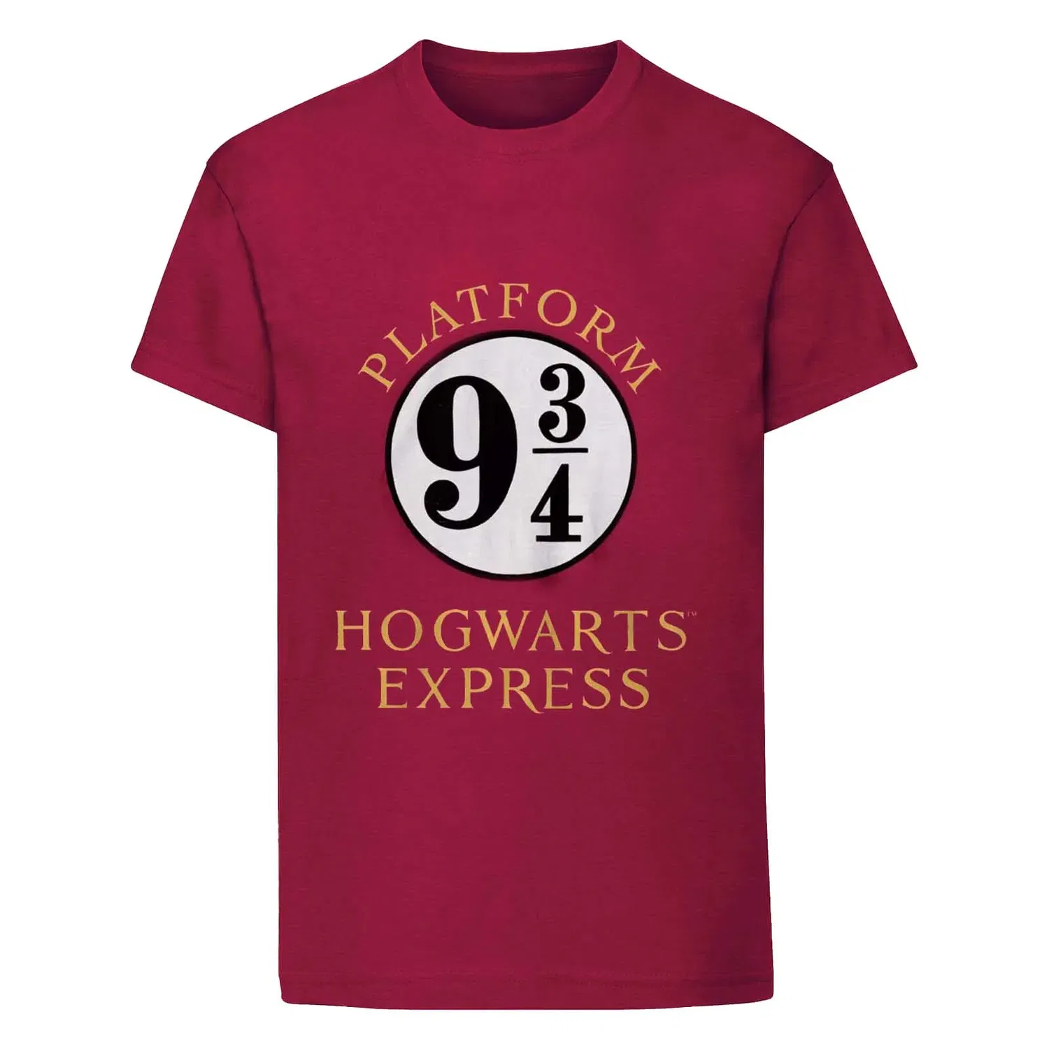 Футболка с логотипом Хогвартс-Экспресс Harry Potter, бордовый