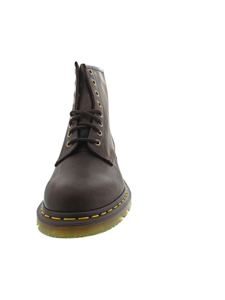Dr. Martens Ботинки на шнуровке Crazy Horse 1460, коричневые — фото 4