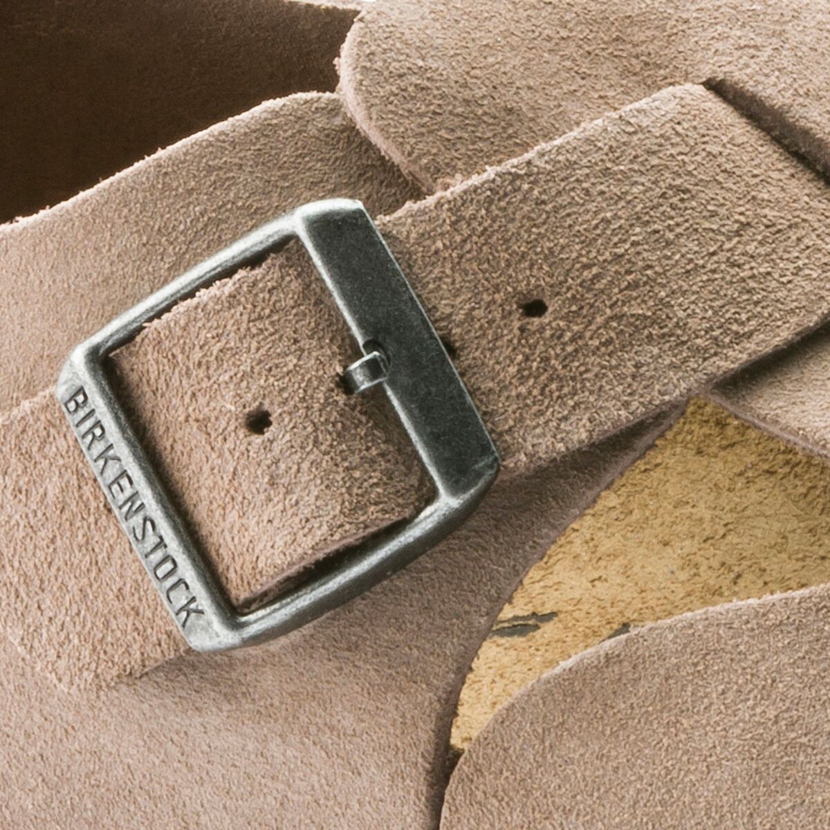 Лондонские замшевые туфли Birkenstock, коричневый — фото 2