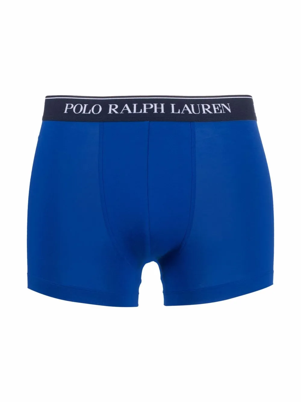 Комплект из пяти трусов-брифов с логотипом Polo Ralph Lauren, синий — фото 2