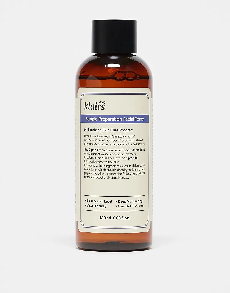 

Dear Klairs Supple Preparation Тоник без запаха 180 мл Korean Skincare